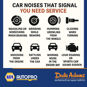 Car Noises That Signal You Need Service (and What They Mean)